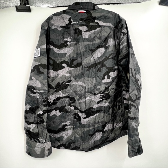 Moncler Gamme Bleu Camouflage Overshirt Jacket – Made in Italy – IT 50 / US Lg - Picture 10 of 16